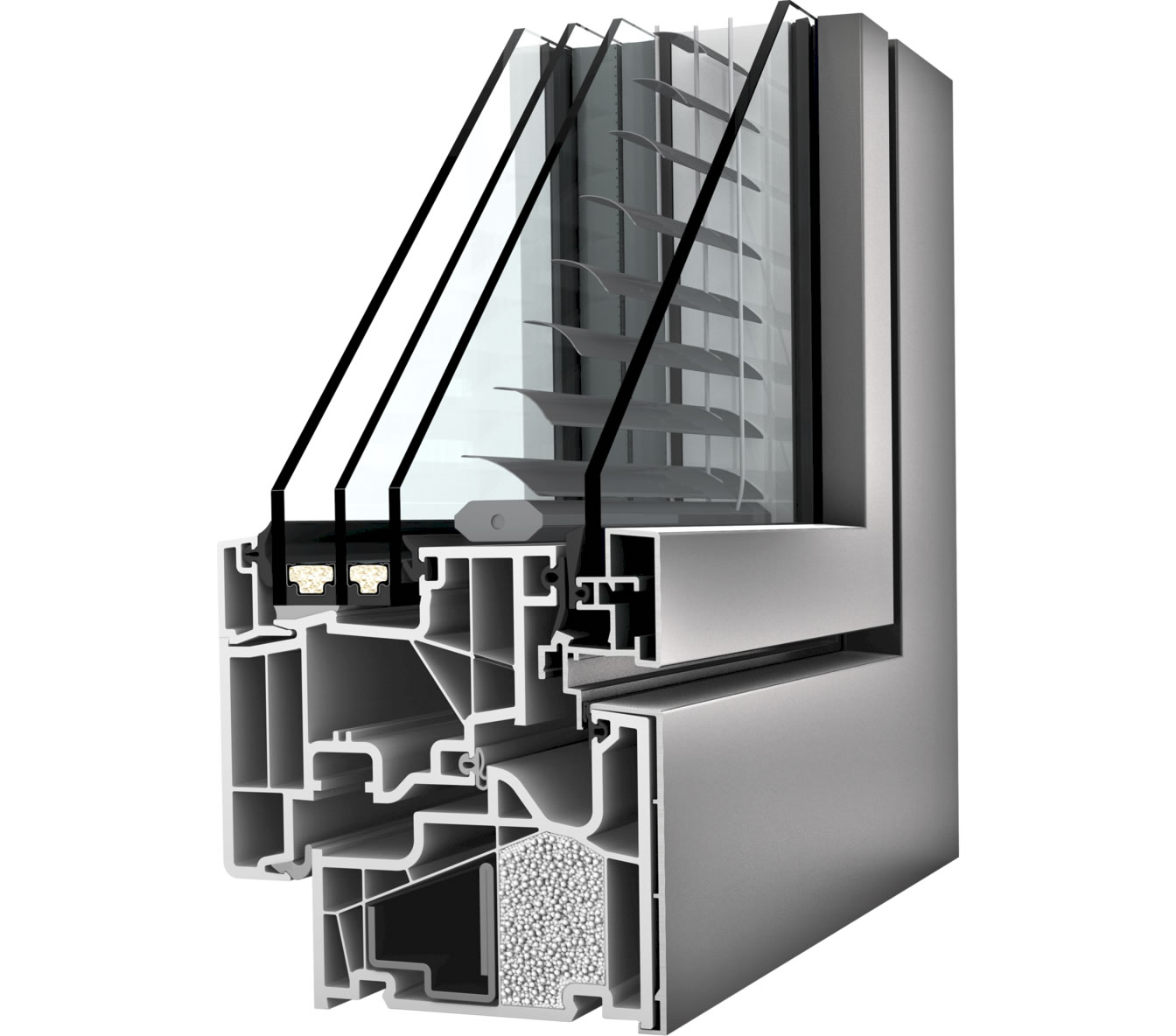 Finestra PVC-Alluminio Internorm KV 440 | FG Falsone Torino