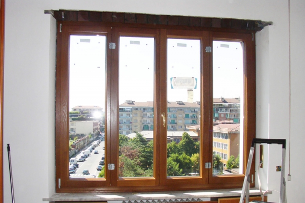 Immagine serramenti legno alluminio Torino